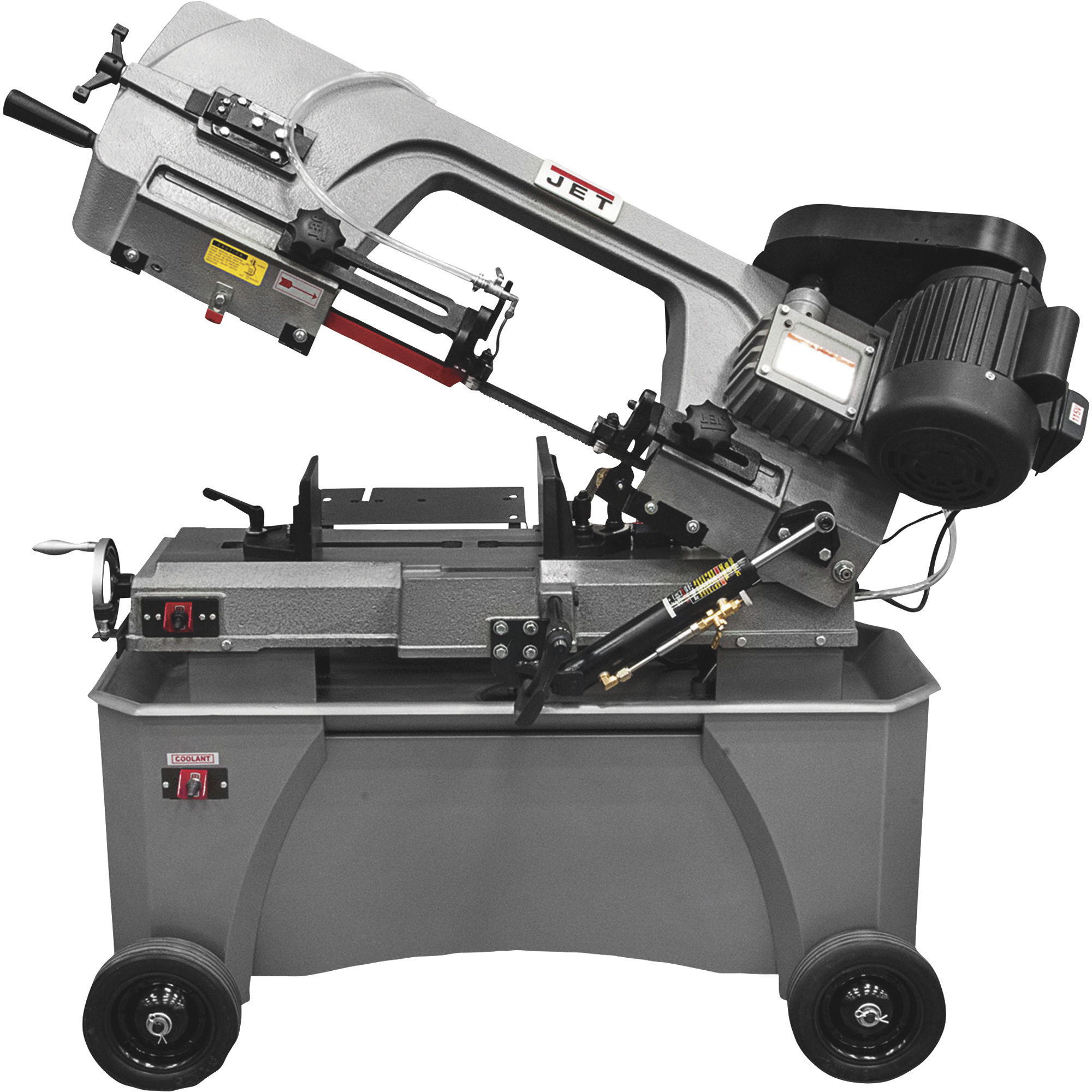 JET Horizontal/Vertical Metal Cutting Band Saw, 7in. x 12in., 3/4 HP, 115/230V, Model# HVBS-712